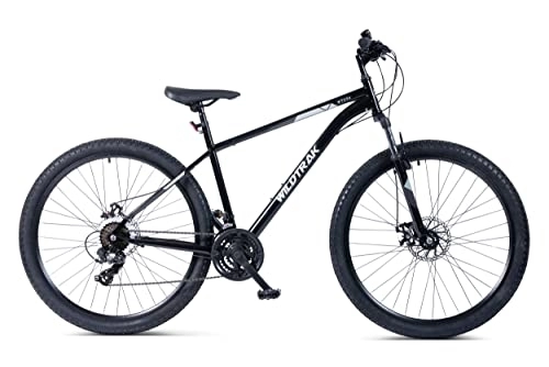 Mountain Bike : Wildtrak - Mountain Bike, Adult, 27.5 Inch, 21 Speed, Shimano shifters - Black