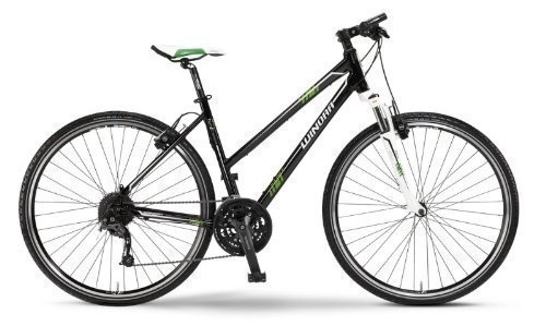 Mountain Bike : Winora Paris Women's Hybrid Bike 28", SLX Mix, 27 Speed Model 2012 - Frame Height See Selections - black, frame height 18, 9