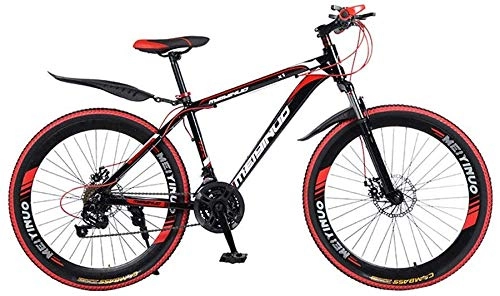 Mountain Bike : WJJH 26-Inch Adult Mountain Bike, Shock-Absorbing Variable Speed Student Bikes, 21 / 24 / 27 Speed Male And Female Mountain Bicycle, MTB, 3, 21 speed