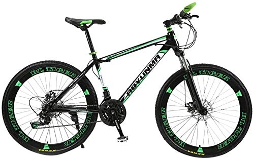 Mountain Bike : WSJYP 26 Inch Mountain Bike, 21 Speed Road Bicycle Multiple Colors Aluminum Racing Outdoor Cycling
