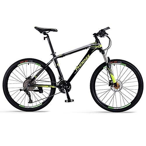 Mountain Bike : WuZhong F Mountain Bike Bicycle Oil Disc Brakes Speed Off-Road Men and Women Cycling Students Youth Adult 33 Speed