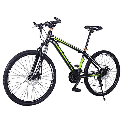 Mountain Bike : WuZhong F Mountain Bike Bicycle Speed Shifting Disc Brakes Bicycle Male and Female Adult Students 26 Inch 27 Speed