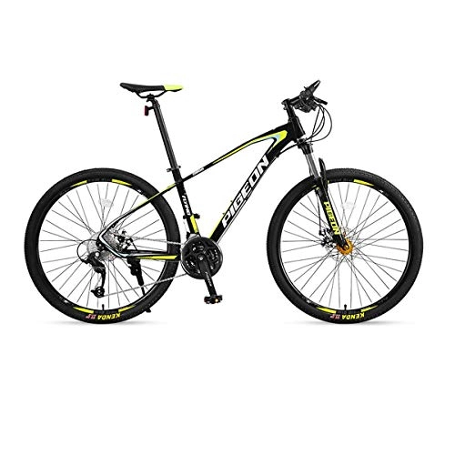 Mountain Bike : XIONGHAIZI 27.5 Inch 27-speed Mountain Bike, Bicycle, Male And Female Student City Commuter, Adult Mountain Biking (Color : Black, Edition : 27 speed)