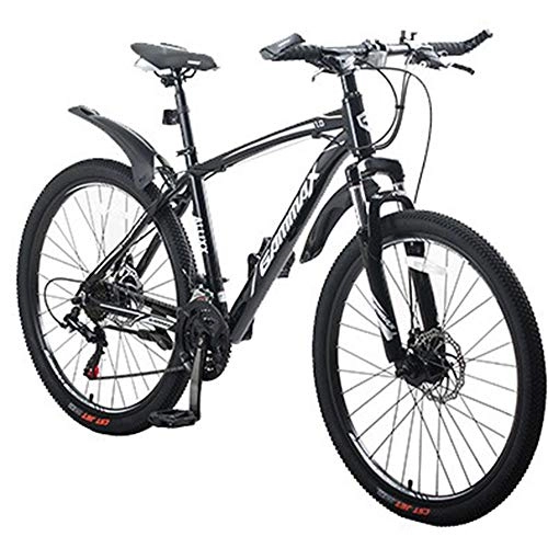 Mountain Bike : XMIMI Mountain Bike Bicycle Aluminum Alloy Mountain Bike Disc Brakes Speed Bicycle Adult Students 21 Speed 26 Inches