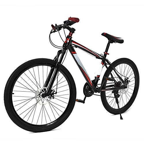 Mountain Bike : XQAQX Bike, Bicycle, 26inch Bike, 26inch 21 Speed Dual Disc Brake Damping Mountain Bike Adults Teenagers