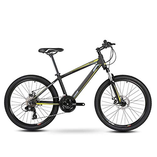 Mountain Bike : XXL Mountain Bike Aluminum Frame Bicycle Full Suspension Double Disc Brakes Bicycle for Adult Teens(26 Inches, 21 Speed)