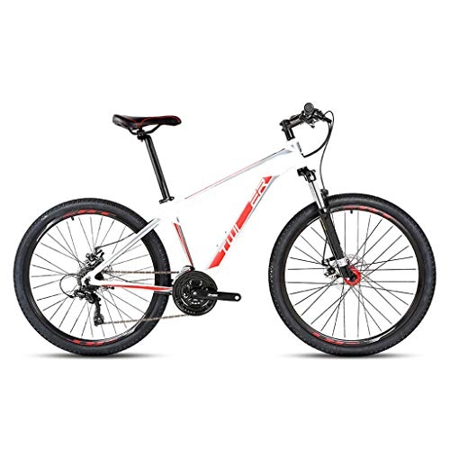 Mountain Bike : XXL Mountain Bikes 24 Speed Aluminum Frame Outroad Full Suspension Mtb Dual Disc Brake Bicycles for Men Women (26 Inch)