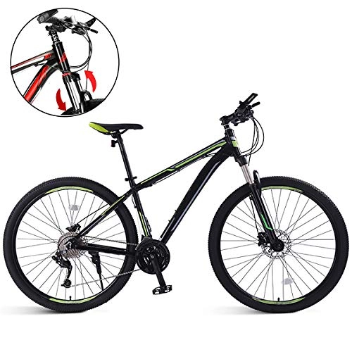 Mountain Bike : XXXSUNNY 26 / 29 inch mountain bike, Road alloy double rim men's bicycle, full suspension mountain bikes mens, Gray, 29 inches
