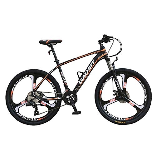 Mountain Bike : YOUSR Adult Mountain Bike, 26 Inch 30 Speed Shift Shock Absorber Front and Rear Disc Brakes Hard Tail Male Female Outdoor Riding Trip E