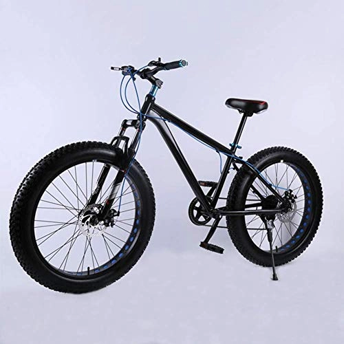 Mountain Bike : YQ 26 Inch Super Wide Tire Snowmobile Shock Absorber Bicycle Aluminum Alloy Speed Mountain Bike Disc Brakes, C