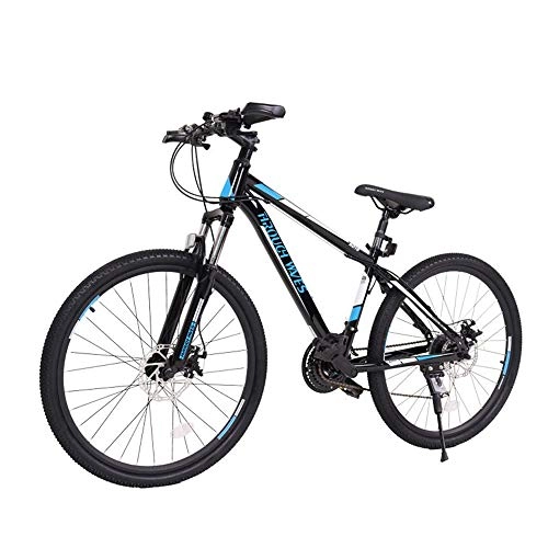 Mountain Bike : YQ&TL 26 Inch 21-Speed Mountain Bike Bicycle Adult Student Outdoors Sport Cycling Road Bikes Exercise Bikes Full Suspension MTB Gears Dual Disc Brakes Mountain Bicycle A