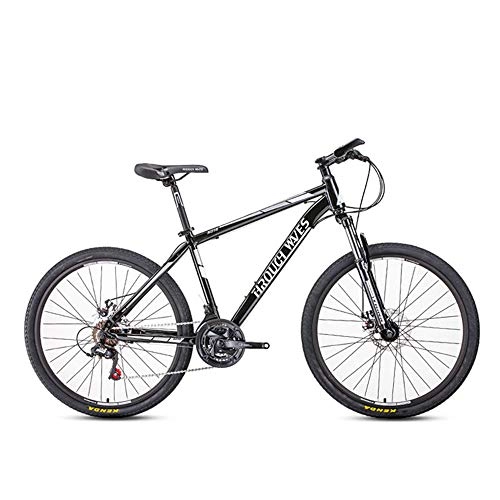 Mountain Bike : YQ&TL 26 Inch 21-Speed Mountain Bike Bicycle Adult Student Outdoors Sport Cycling Road Bikes Exercise Bikes Full Suspension MTB Gears Dual Disc Brakes Mountain Bicycle E