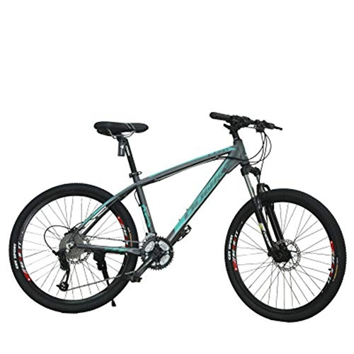 Mountain Bike : YQ&TL 26 Inch 27-Speed Mountain Bike Bicycle Adult Student Outdoors Sport Cycling Road Bikes Exercise Bikes Gears Dual Disc Brakes Mountain Bicycle D