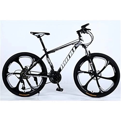 Mountain Bike : YQ&TL Adult mountain Dirt bike 21 / 24 / 27 / 30Speed ​​Speed ​​Travel bicycle 26 Inch Men and Women bicycle MTB Double Disc Brake High Carbon Steel Frame Large Outdoor bicycle bike D 21 speed