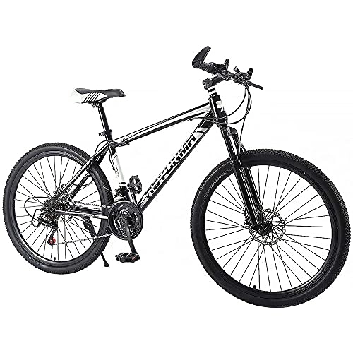 Mountain Bike : YXY Mens Mountain Bike, 26 Inch Bike Bicycle, 21 Speed Outdoor Road Bike, Shock-absorbing Front Fork, Full Suspension Mtb Bike For Daily Use Trip