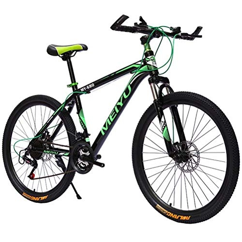 Mountain Bike : YZ-YUAN Road Bikes, Men's Racing Bikes With Dual Disc Brakes, High-carbon Steel Adult Bikes, Urban Multi-purpose Bikes, 21-speed