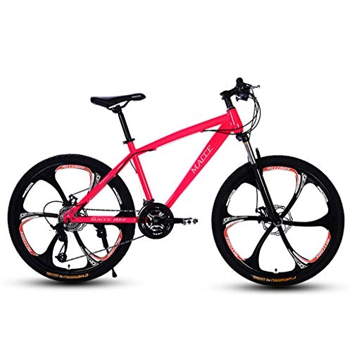 Mountain Bike : ZDZXC Adult Mountain Bike Full Suspension MTB 21 Speed 24 Inch Double Disc Brake Off-road Male And Female Students Use Anti-skid Wear-resistant Off-road Tires