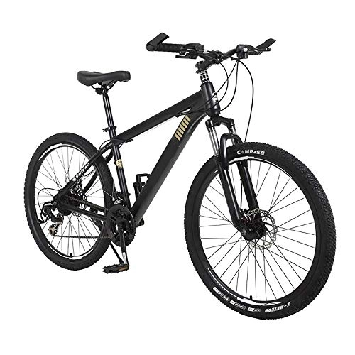 Mountain Bike : ZJBKX 24 Inches Mountain Biking, Male and Female Adults Go To Work Riding Off Road Student Bicycles Lightweight Youth Racing 24speed