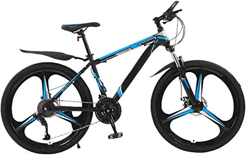 Mountain Bike : ZJZ Adult Mountain Bike, Men Mountain Bike Suspension with 26 Inch Wheels Road Bikes, 30Speed Bicycle Full Suspension MTB Bikes for Men / Women
