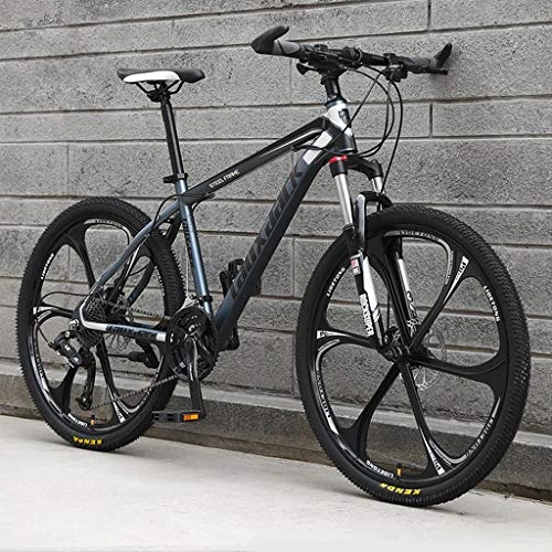 Mountain Bike : ZRN Traditional Bike 27 Speed Mountain Bike 24 / 26 Inches 6-Spoke Wheels Hardtail Mountain Bikes MTB Dual Suspension Bicycle