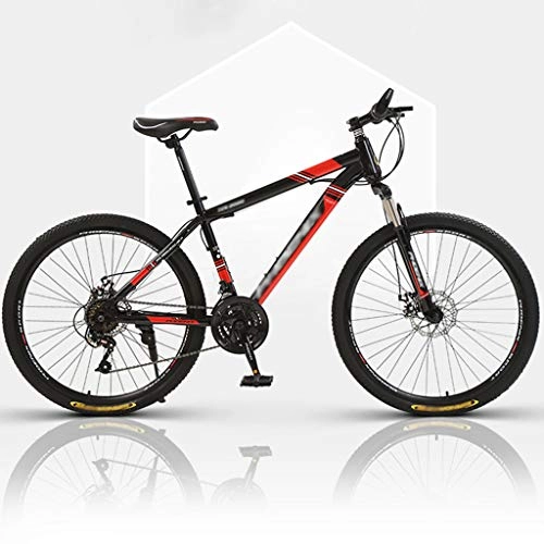 Mountain Bike : ZRN Traditional Bike Bicycle, Classic Road Bikes, Adult Mountain Bike, 24 / 26" Wheel, 27 Speed, Carbon Steel Frame