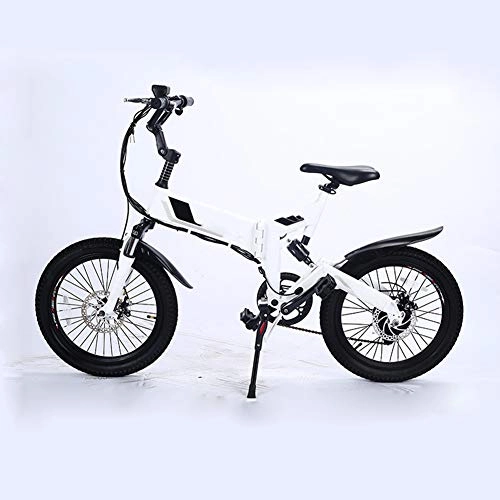 Road Bike : 20 inch Electric Bicycle Foldable E-Bike Folding Wheels, 250W Smart Mountain Bike Electric Bicycle with Capacity Lithium Battery, LED Indicator