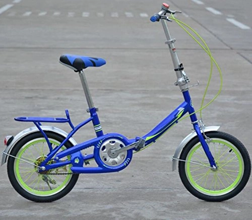 Road Bike : 20-inch Folding Bike Student Portable Portable Folding Bike Leisure Bike Outdoor Cycling, Black-20in