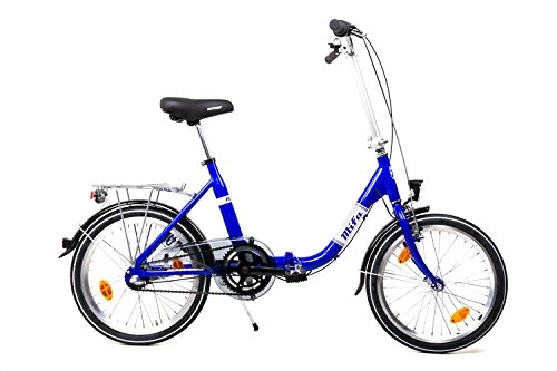 Road Bike : 20Inch Aluminium Mifa Bike Bicycle Folding Bike Folding Bike Shimano Nexus 3Blue Mifa Decoration