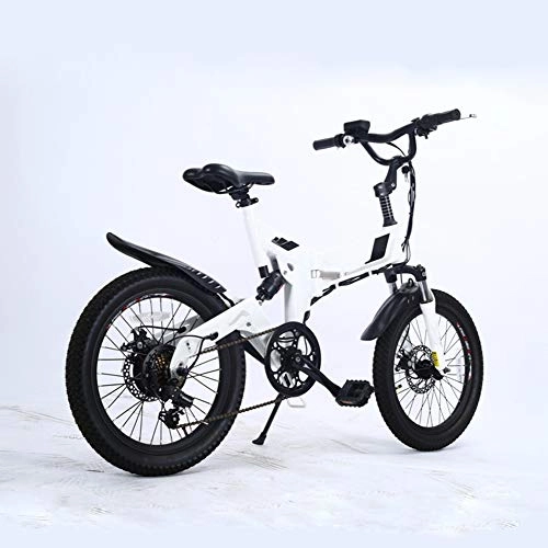 Road Bike : 20inch Electric Bicycle Foldable E-Bike FoldingWheels, 35km / h Mountain Bike Electric Bicycle with Capacity Lithium Battery, LED Indicator, 250W Max