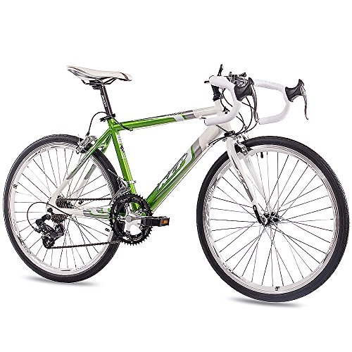 Road Bike : 24" YOUTH ROAD BIKE BICYCLE KCP RUNNY ALLOY with 14S SHIMANO white green - (24 inch)