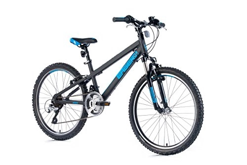 Road Bike : 24Inch Aluminium Leader Youth Fox Eager MTB Bicycle Wheel Shimano Grey Blue