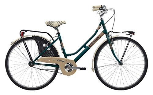 Road Bike : 26 inch, ladies city bicycle, Cinzia, Womens, 8033389460266, Green