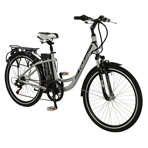 Road Bike : 26" Jolt Electric BIKE - MTB Alloy e-bike Bicycle FALCON (Womens) SILVER New