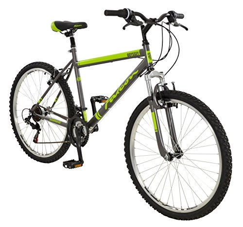 Road Bike : 26" Odyssey Front Suspension BIKE - Mountain Bicycle FALCON (Mens) in GREEN