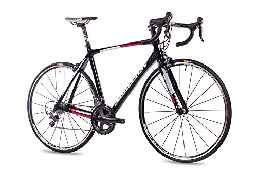 Road Bike : 28Inch Carbon Professional Bicycle CHRISSON Pro Road Team with 20g Shimano Ultegra / Mavic, 58 cm