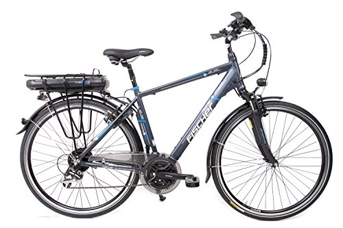 Road Bike : 28inch Fischer Electric Bicycle E-Bike Trekking Pedelec Shimano 2436V 14Ah