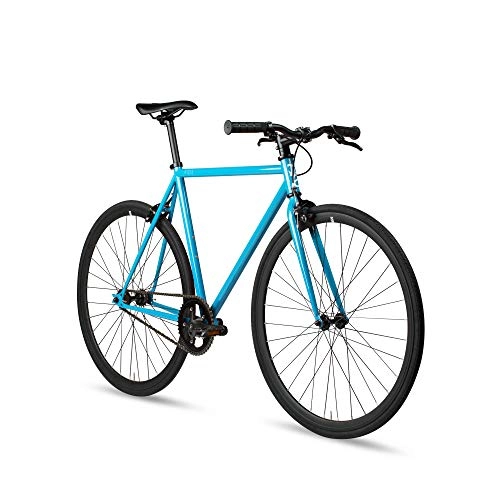 Road Bike : 6KU Unisex's 89513-Fixie-Cerulean-XL-58cm Fixie, Cerulean, XL