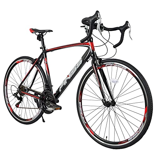 Road Bike : 700c-21 Speed Mountain Road Bike, Commuter City Bike, Suitable for Male / Female / Teenagers, A Variety of Colors are Available