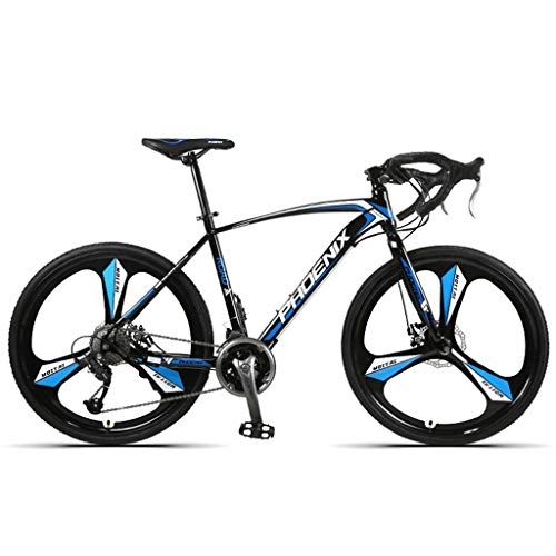 Road Bike : Adult Road Bikes, Full Suspension Road Bikes With Disc Brakes, Aluminum Alloy Bikes With Three-spoke Wheels, A Variety Of Colors Available GH