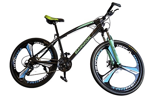 Road Bike : All-Bikes Mountain bike, urban, mountain biking, Shimano, sport, Magnesium alloy wheel, (Green-Blue)