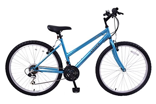 Road Bike : Arden Trail 24" Wheel Girls Mountain Bike 21 Speed 13" Frame Turquoise Blue Age 8+