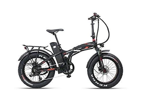 Road Bike : Armony Bikes Electric Folding Bike Asso Sport 2018 with Aluminium Frame and Changing 7Speed