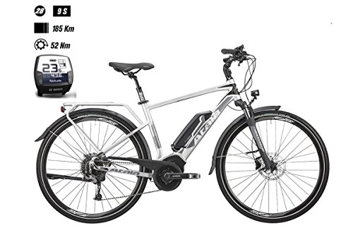Road Bike : Atala Electric Bike b-tour SL Man 28"9-V Size 49Cruise 400Wh Intuvia 2018(Electrical Trekking))