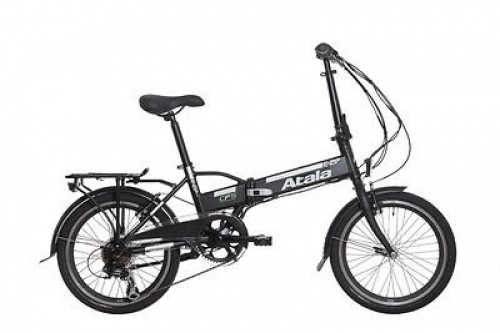 Road Bike : Atala Folding City E-Bike 20 Inch 6 Speed Rear Hub Brushless Motor Electric Bike, 2016