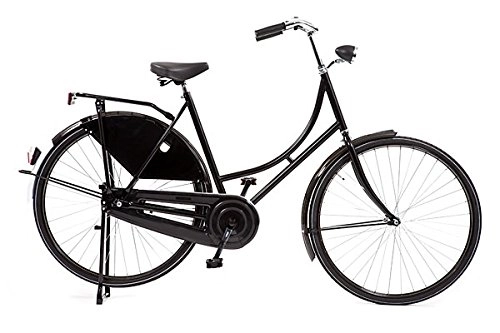 Road Bike : Avalon Budget-Export 28 Inch 56 cm Woman Coaster Brake Black