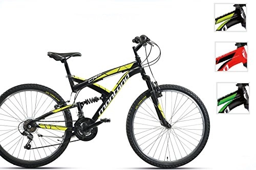 Road Bike : Bike Montana Vektor CRX 26Full Hi-Ten Susp 3x 7Revo AMMORTIZ. nero-giallo