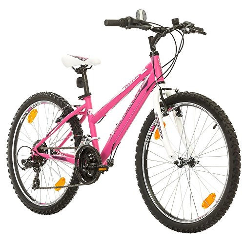 Road Bike : BIKE SPORT LIVE ACTIVE Bikesport MISTIQUE 24 inch wheels Kid's Girl bike Shimano 18 Gears (Pink Matt)
