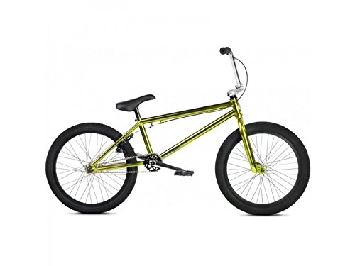 Road Bike : BLANK Cell 2015 BMX Bike Green 20in Wheel 20.65in Top Tube