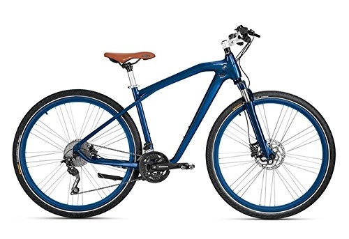 Road Bike : BMW cruise bike, bicycle in aqua, pearl blue, silver, size M
