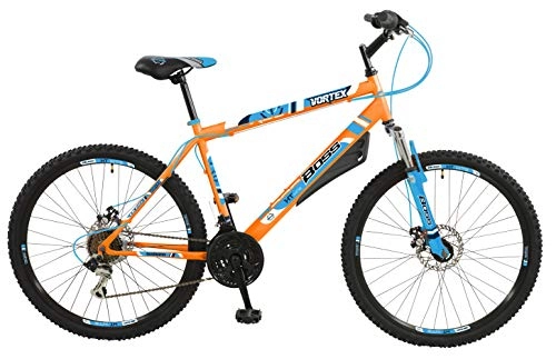 Road Bike : Boss Men's's B3260105 Vortex G18, Orange / Blue, 26